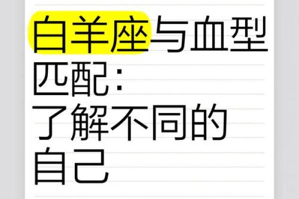 白羊座哪个血型最聪明