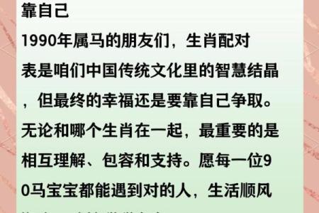 生肖配对：属马的和什么属相最配