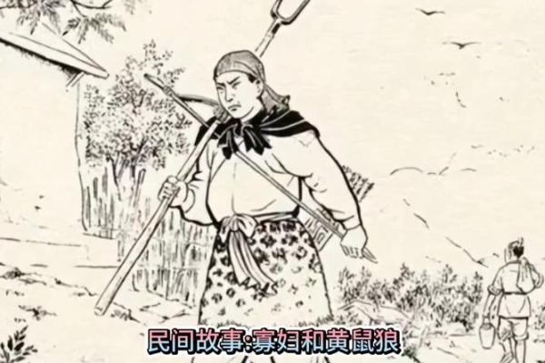 民间故事：寡妇算命