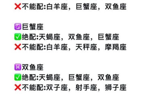 十二星座恋爱配对