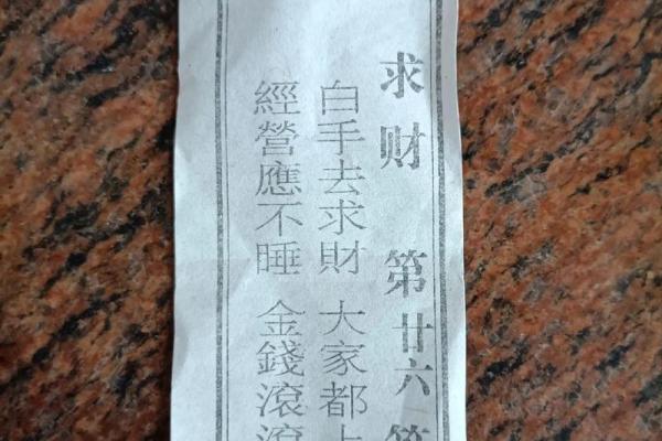 佛祖灵签第6签