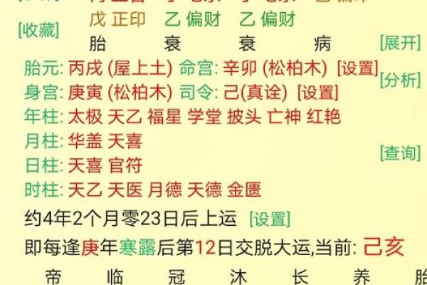 八字算命准确率表图片