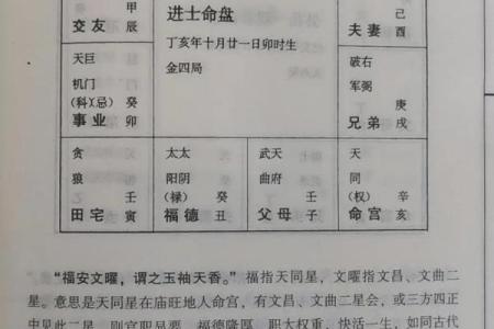 紫薇斗数文曜