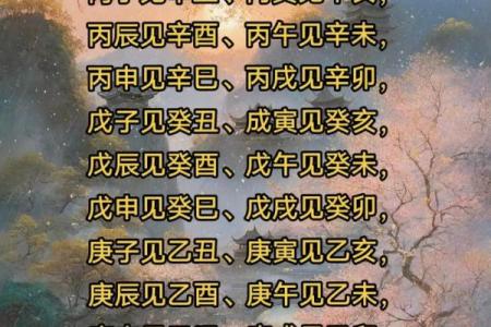 八字天地合
