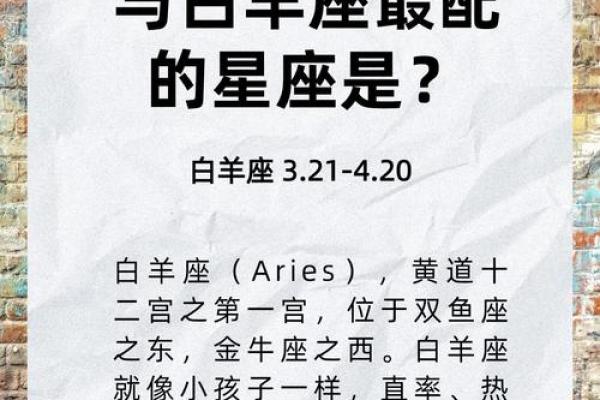 女生白羊座和什么座最配对 白羊座女和什么座最配对男