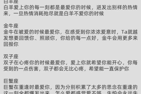分辨！12星座男友是否爱你？