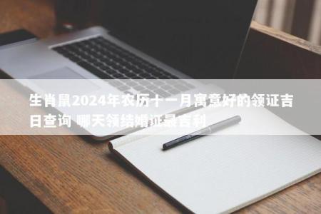 生肖鼠2024年农历十一月寓意好的领证吉日查询 哪天领结婚证最吉利
