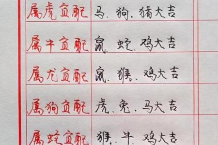 属相配对女性姻缘查询 属相婚姻配对十二生肖配对？