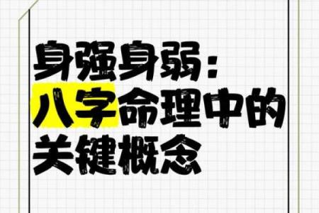 八字身强身弱