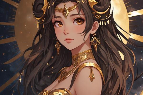 狮子座QQ头像-魅力女生