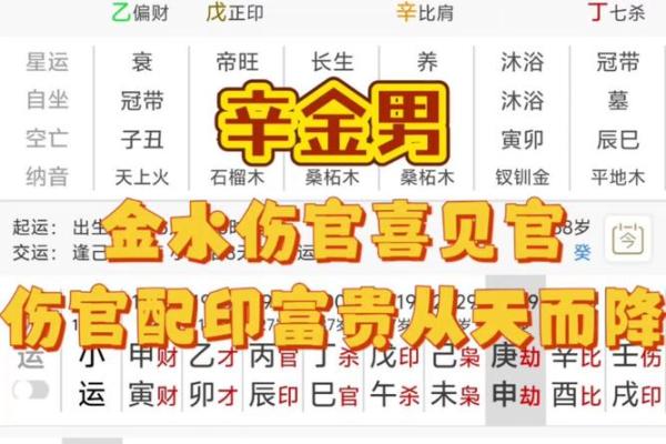 八字伤官配印格局 喜印生身强印来制
