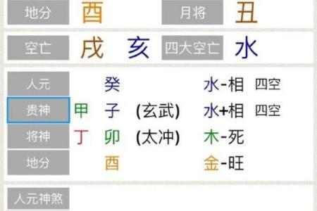 八字命盘自动解读