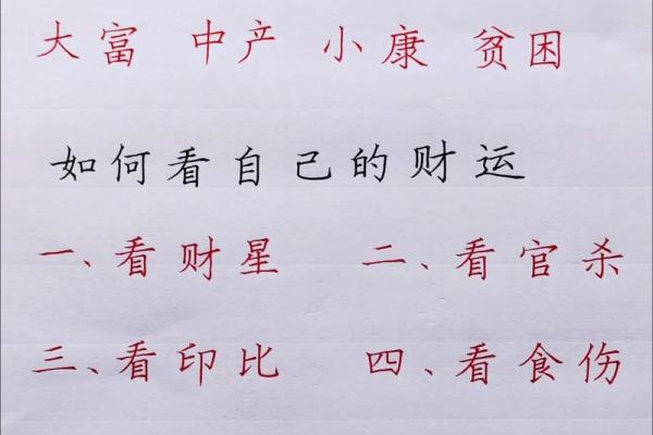 如何通过八字看财运？