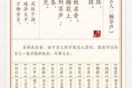 天后灵签第19签