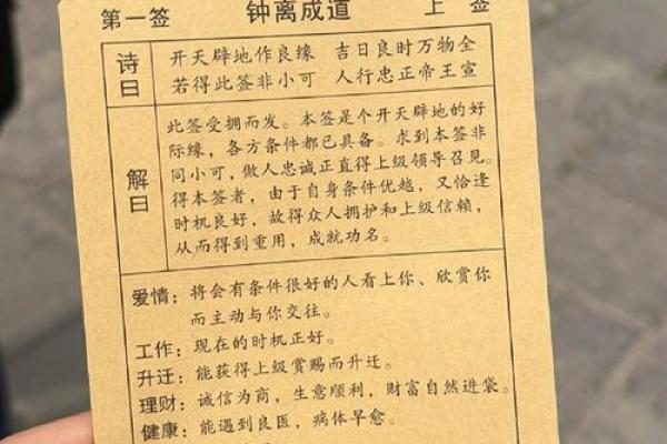 抽到观音灵签67财运好不