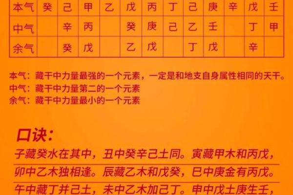 四柱八字预测算命时地支藏干对命局怎么作用