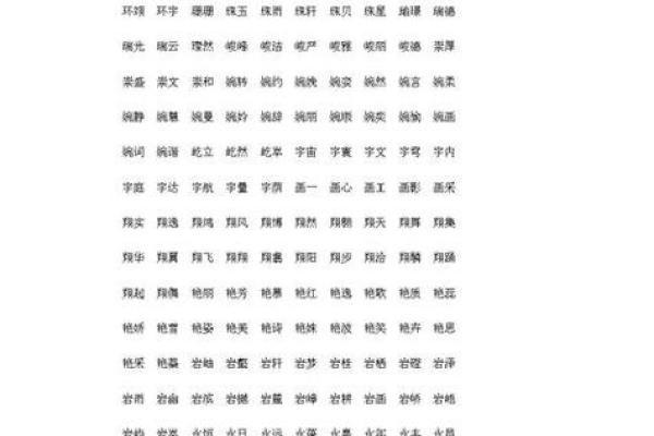 起名字生辰八字起名免费