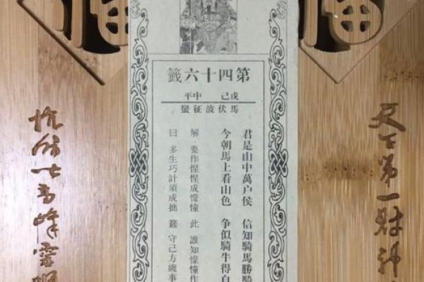 财神殿灵签第二十四签