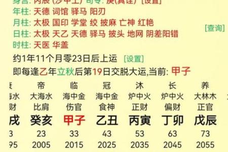 八字喜印比