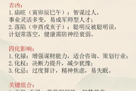 紫薇斗数中天机星化禄,在命格中的造化如何?天机星四化力量