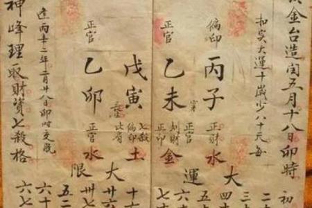 八字批算