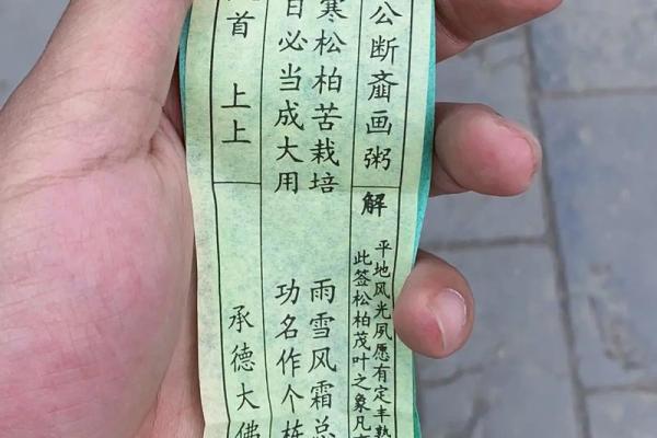 佛祖灵签四十五签求解