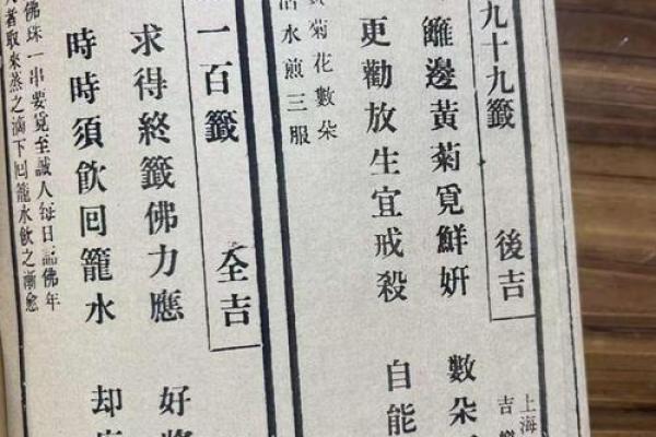 观音灵签6解签健康