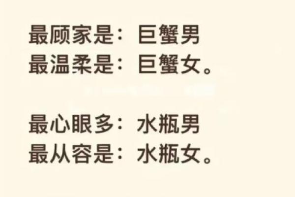 十二星座最佳好老公排行榜