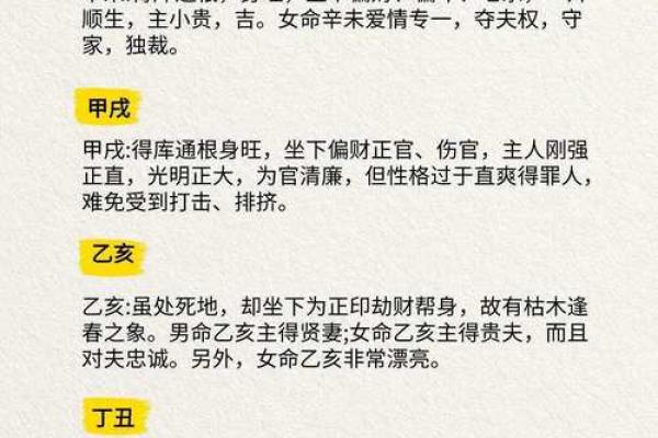 六十甲子日应事详解之庚寅日柱见到亥#生辰八字