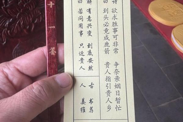 玉皇灵签第3十四签 玉皇灵签第3十四签