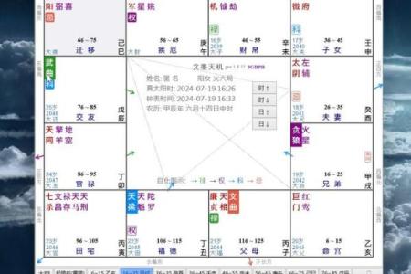 紫薇斗数查命宫