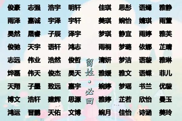 根据宝宝生辰八字起名，起名步骤，适合猪年男孩女孩的名字推荐