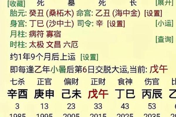 创业与八字
