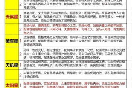紫微斗数之各星曜所主行业：看合伙