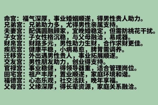 紫薇斗数重点知识