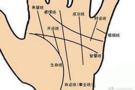 图解：手相希望线算命会得到结果